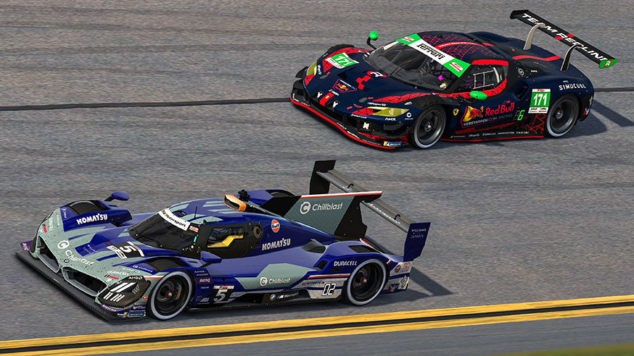 IMSA Esports Global Championship concludes at Daytona; #5 Williams Esports Chillblast, #171 Team Redline win respective class titles